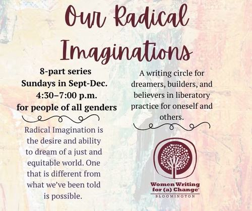 Women Writing for (a) Change flyer