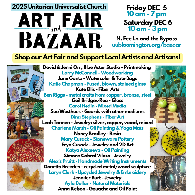 2025 Bazaar Artisan post