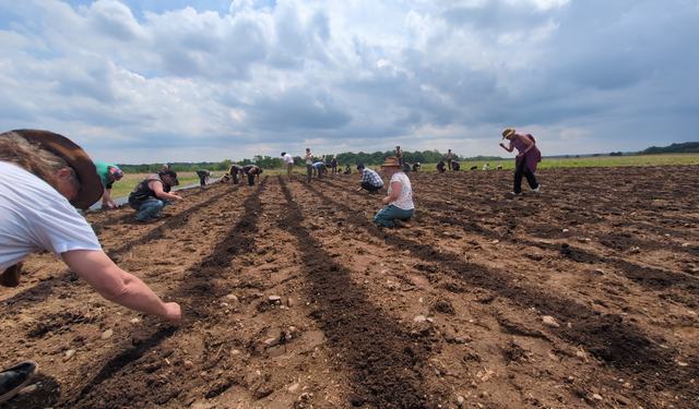 Prophetstown Seed Planting