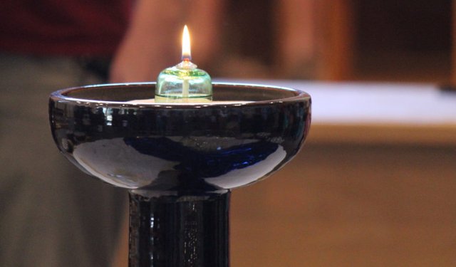 Lit Chalice