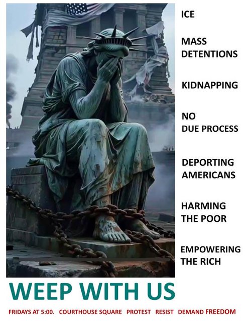 LADY LIBERTY POSTER