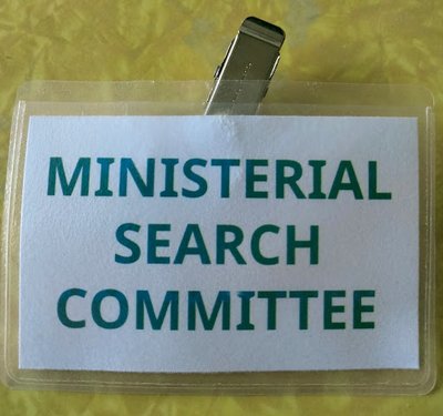 Search Committee Nametag
